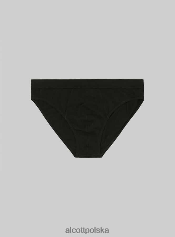 odzież Alcott zestaw 3 par fig bawełnianych ze stretchem bk1/mgy2/mgy1 mężczyźni 2TXFF61003 - Image 8