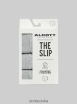 odzież Alcott zestaw 3 par fig bawełnianych ze stretchem bk1/mgy2/mgy1 mężczyźni 2TXFF61089 - Image 3