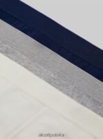 odzież Alcott zestaw 3 par fig bawełnianych ze stretchem bk1/mgy2/mgy1 mężczyźni 2TXFF61116 - Image 8