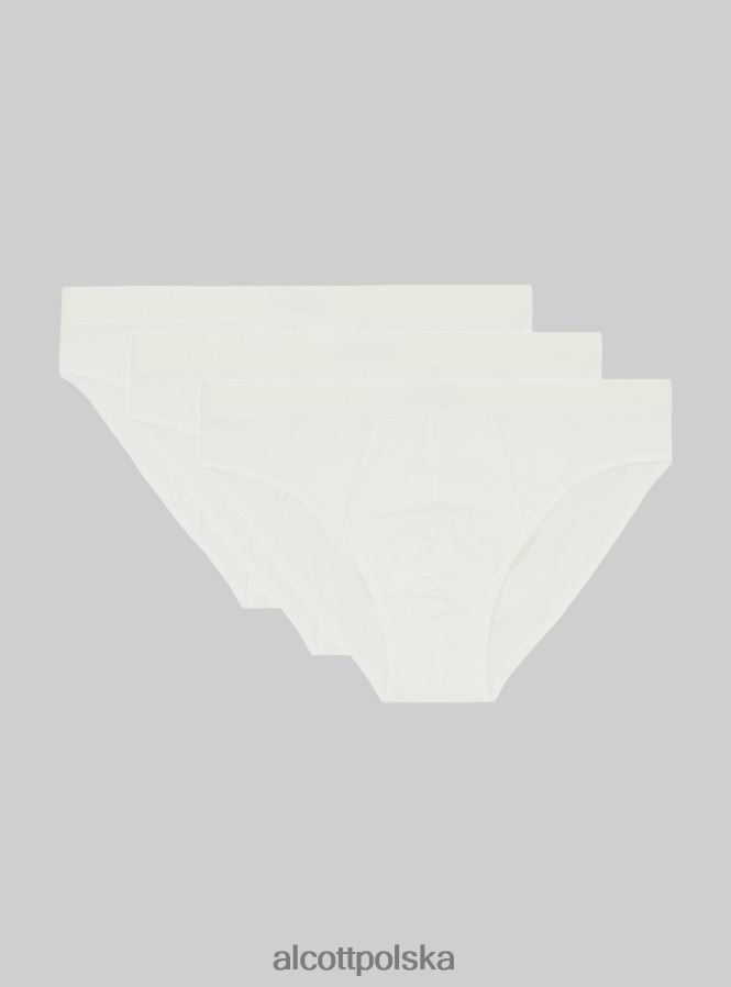 odzież Alcott zestaw 3 par fig bawełnianych ze stretchem bk1/mgy2/mgy1 mężczyźni 2TXFF61127 - Image 4